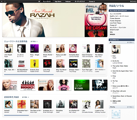 RAZAH iTunes Store CHART1