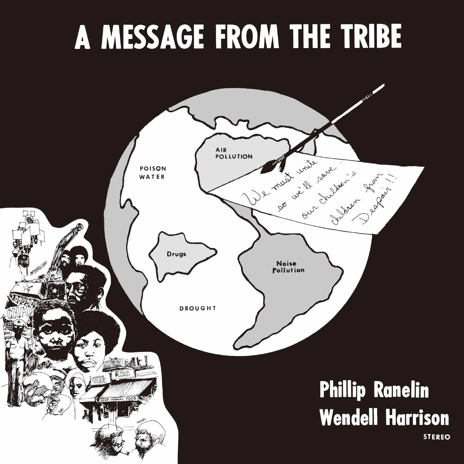 PHIL RANELIN, WENDELL HARRISON「A Message From The Tribe 2nd Version」