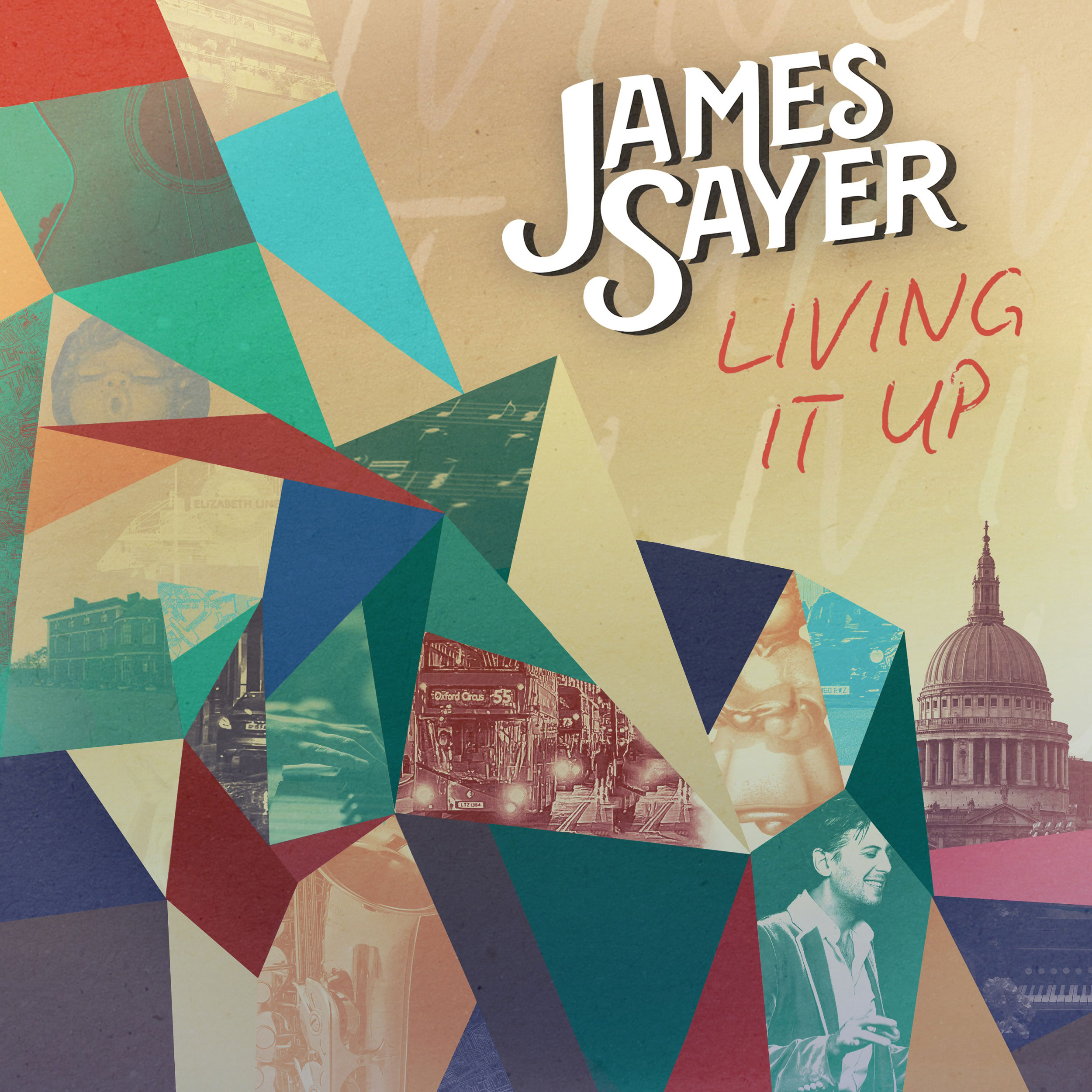 JAMES SAYER「LIVING IT UP」