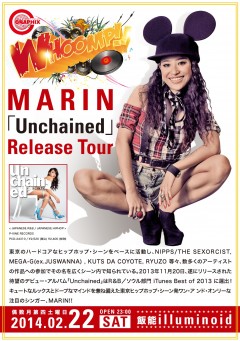 MARIN [Whoomp!! -「Unchained」Release Tour]at 東京