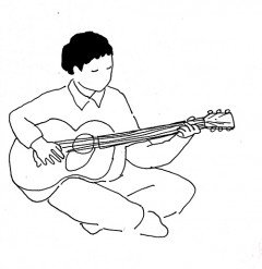 沖縄が生んだ、圧倒的なソングライティングがひかるシンガーソングライター"ハクブンゴウ"のデビューEP『彼がいうには』が6月2日に発売！EPから先行曲「走り出すのさ」＆アートワークを公開。