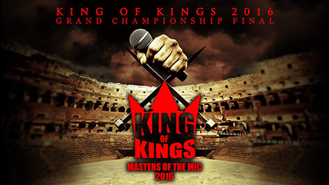 ISSUGIが最強のMCを決める「KING OF KINGS 2016 FINAL」に出演！