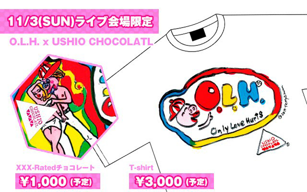 O.L.H. 初の食品コラボ & Terry Johnsonデザインの新作Tシャツ発売！