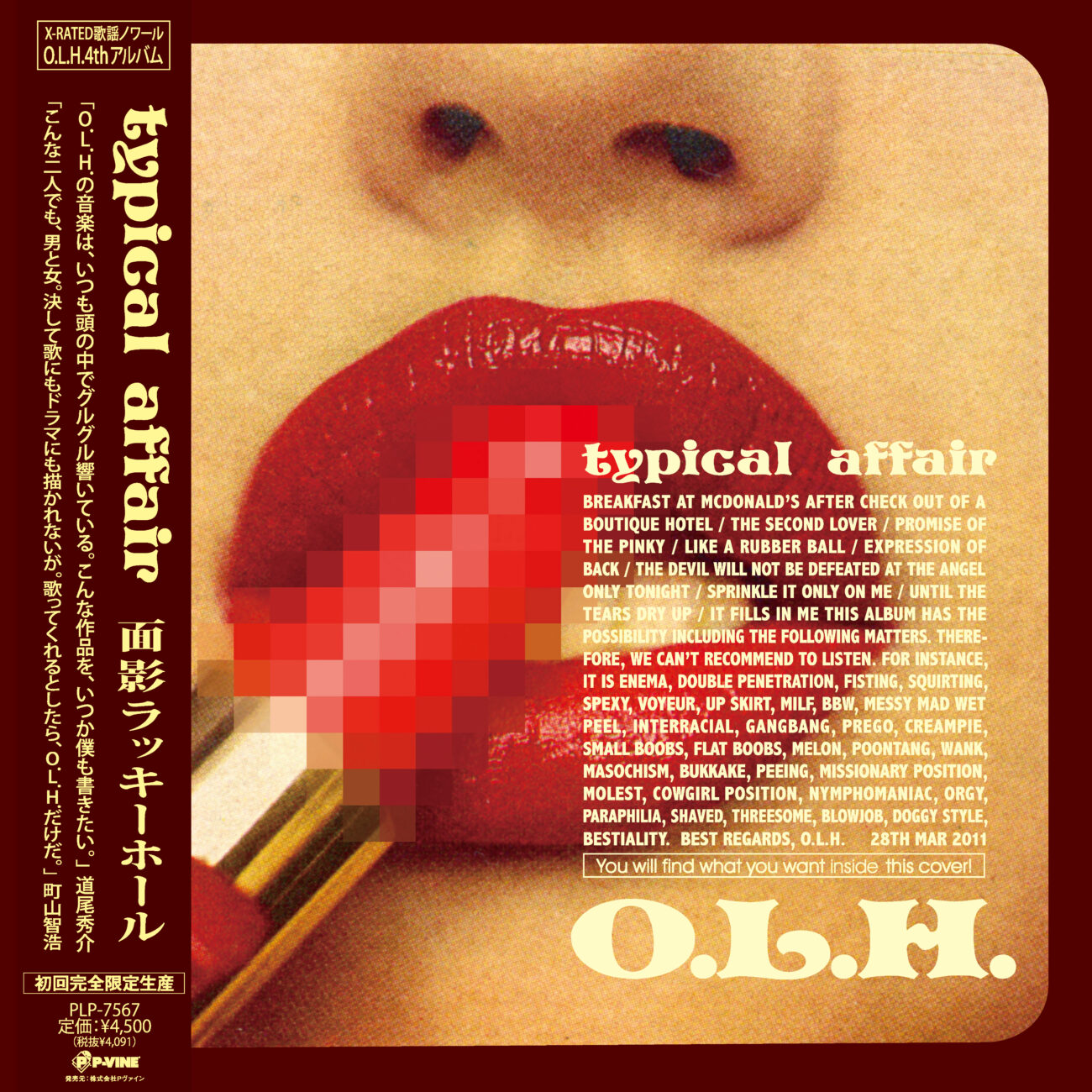 面影ラッキーホール「typical affair」