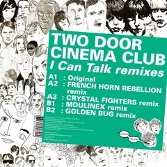 TWO DOOR CINEMA CLUB、iTunesでデジタルシングル「I Can Talk Remixes」が販売開始！